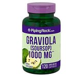 Piping Rock Graviola, 1000 mg, 120 Cápsulas de liberación rápida