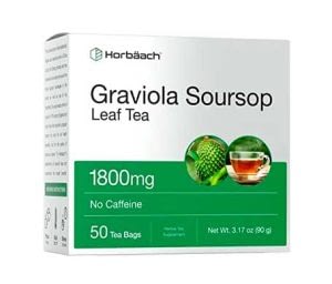 Horbaach - Té de Graviola | 50 bolsas de té