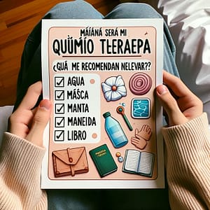 Amanhã faço minha primeira quimioterapia. O que eu levo?